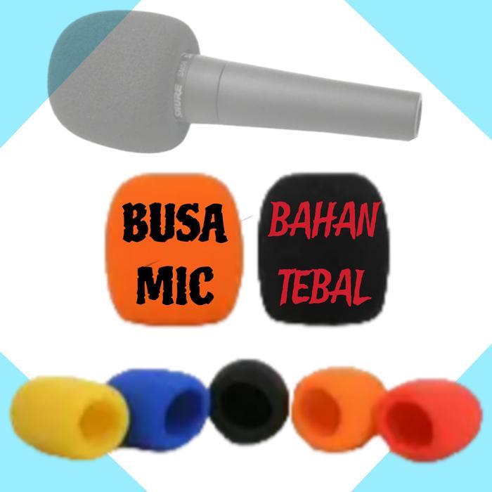 Busa Mic Untuk Microphone Kabel Dan Microphone WIreless - Hitam