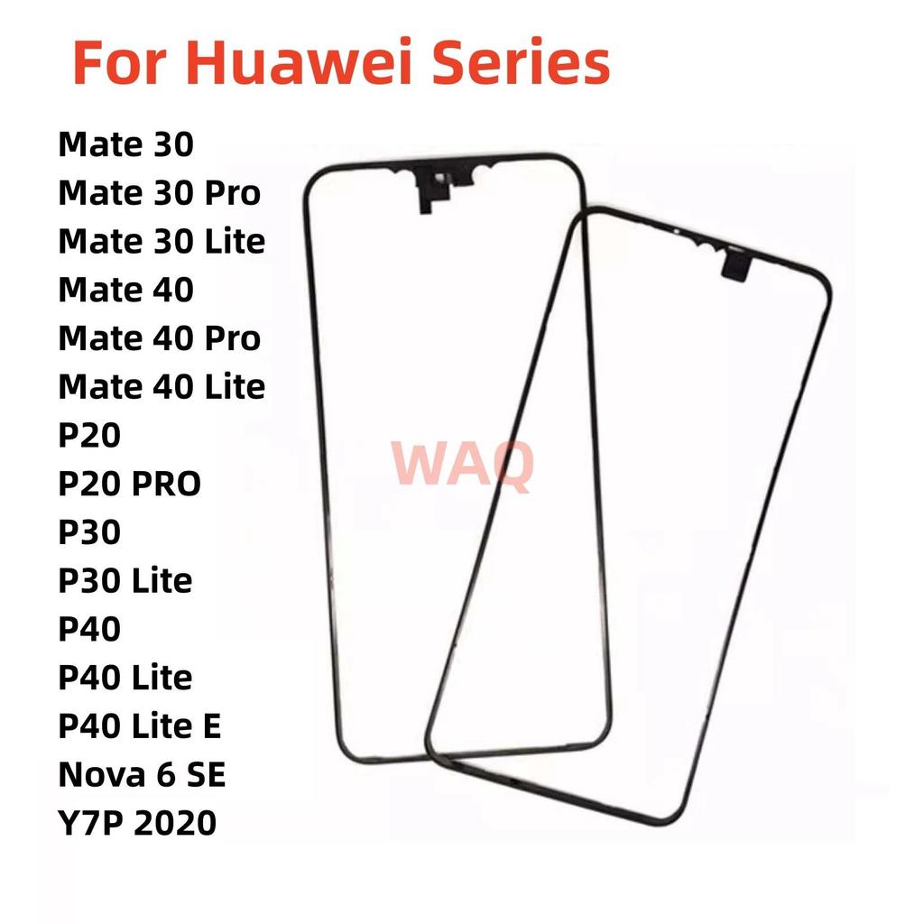 LCD Middle Frame Front Bezel For Huawei P20 Pro  P30  P40 Nova 6 SE Y7P 2020 Mate 30 Pro Lite Mate 4
