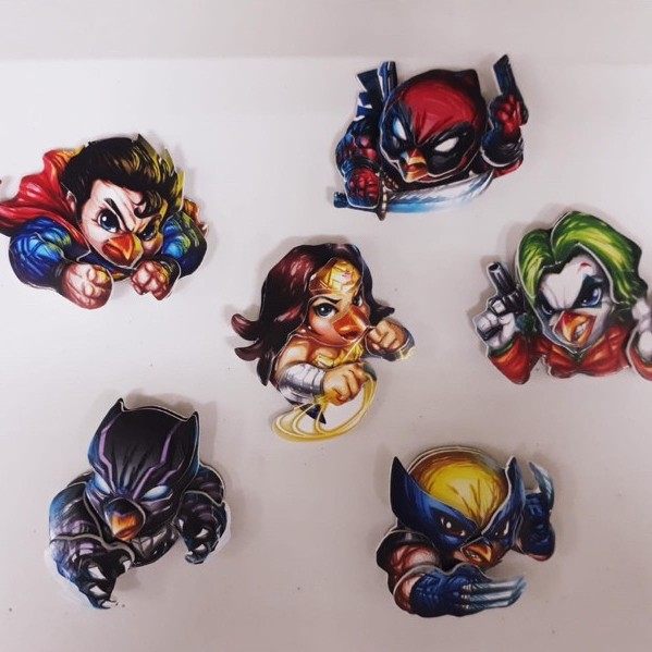 (1Box) 3D Dr.Toys / Crazy Bird - Karoman - Kpad - Lebaran - Tempat Pensil - Mobile Legend - Hiasan P