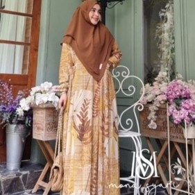 KHALISA ONE SET BERGO By M.E MONA SYARI BY ME GAMIS SYARI DAILY GAMIS DAILY SIMPLE TERBARU GAMIS SET