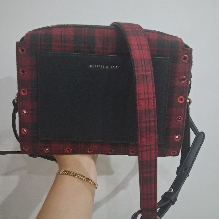 Tas Wanita CK plove murah warna merah hitam