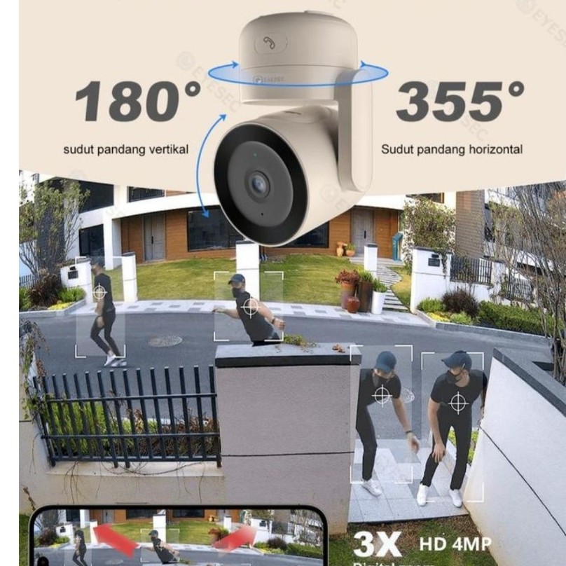 cctv eyesec indoor outdoor fullhd 3MP