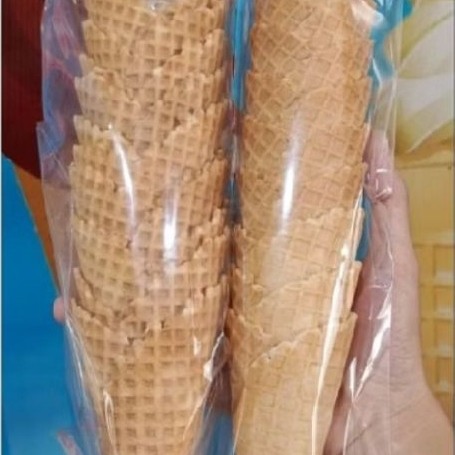 WAFFLE CLASSIC 100 PCS / sugar cone mixue / Kon eskrim / cone ice cream momoyo / waffle bingxue / co
