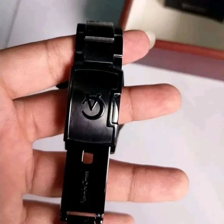 Jam Tangan Couple Alexandre Christie AC 6532 MC - Hitam , Mesin Kuarsa Jepang