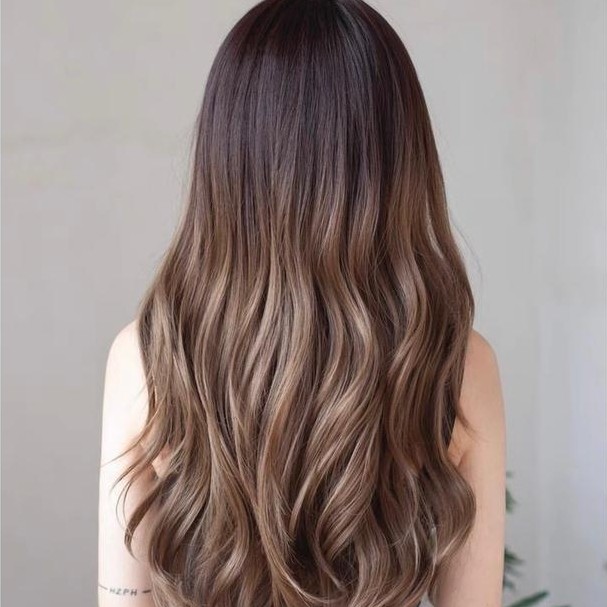 AEGYOSHOPPE - C0302 full wig korea 65 cm - Wig Rambut Palsu Wig Wanita Korea Style Aesthetic Premium