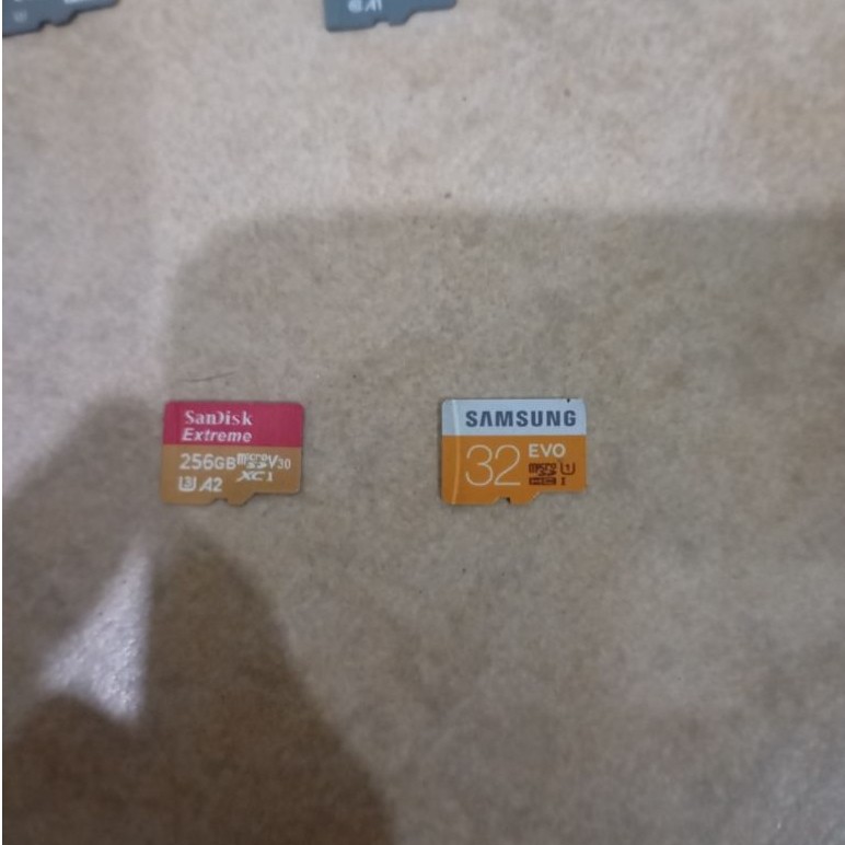 KARTU MEMORI MICRO SD SD CARD BEKAS COPOTAN ORIGINAL