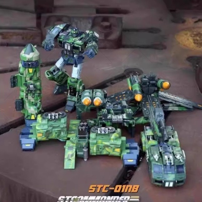 Brand New Spot Original Deformation Toys TFC STC-01NB STC01NB Thunder Missile Vehicle Nuclear Bomb