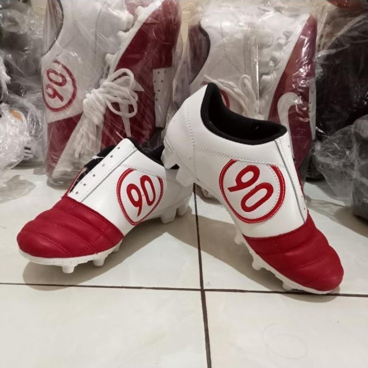 NEW Sepatu Sepak Bola Kulit Asli T90 Sol Jahit