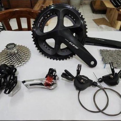 Shimano 105 RS700 2X11 Speed Groupset Sepeda Lipat Gravel