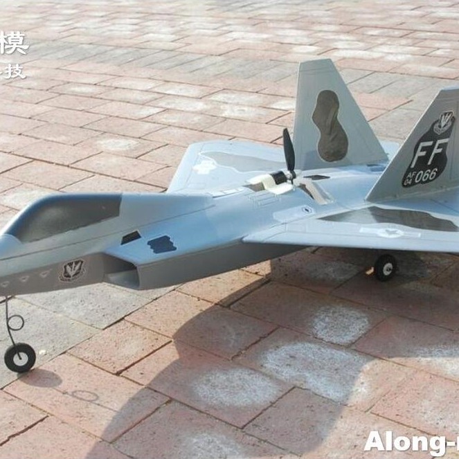 F22 Power System Mutual Conversion Version 720mm Wingspan F-22 Raptor 64mm EDF Plane or Pusher EPO R