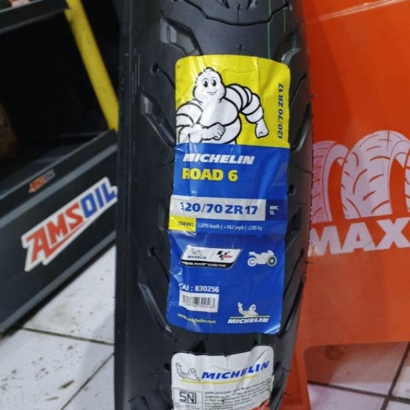 BAN MOTOR MICHELIN ROAD 6 120/70-17