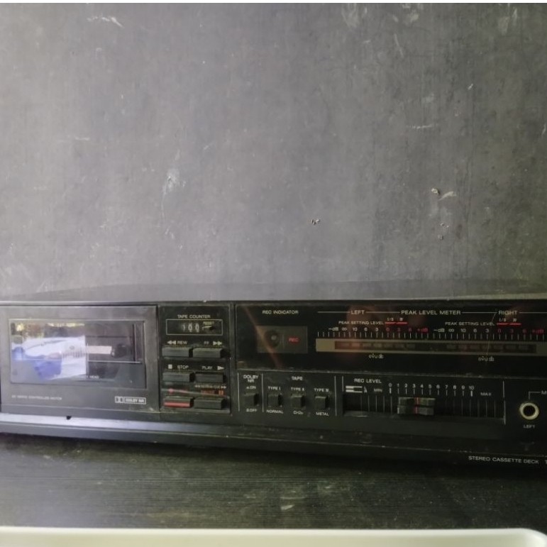 VINTAGE TAPE DECK SONY TC FX330 - TAPE JADUL ANTIK