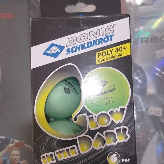 BOLA PIMPONG DONIC SCHILDKROT HIJAU ISI 6