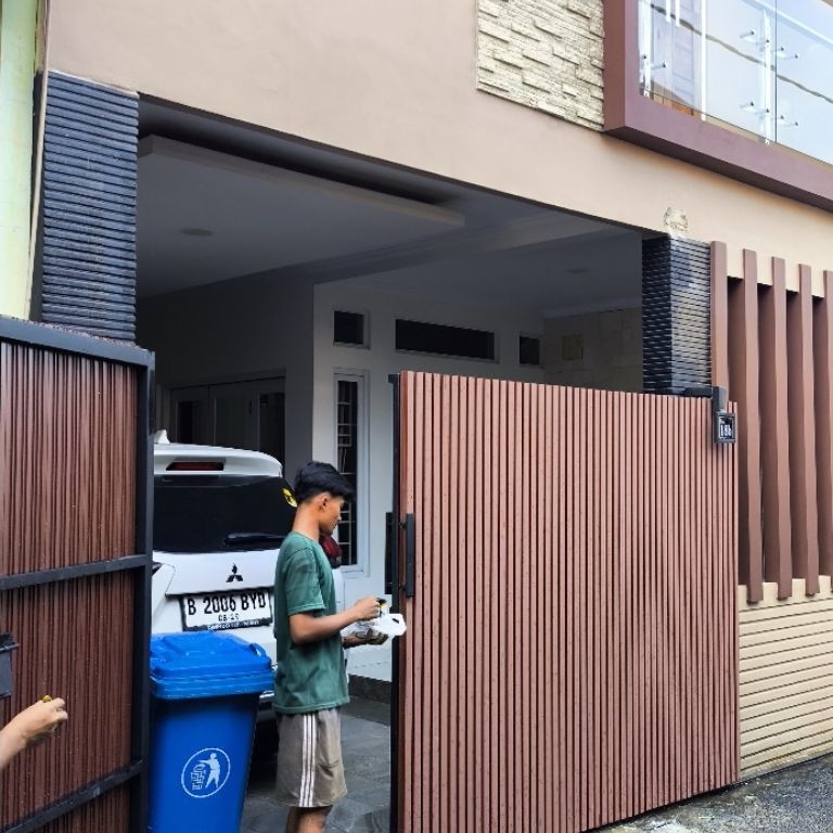 Pagar Rumah Wpc Outdoor Aesthetic Modern