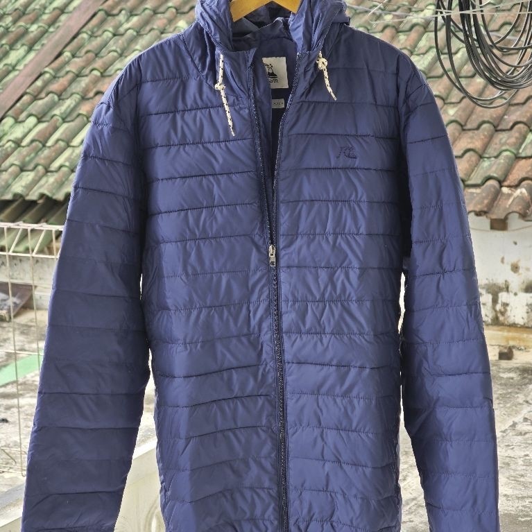 Jaket Gunung Outdoor Quiksilver Scaly Hooded Puffer