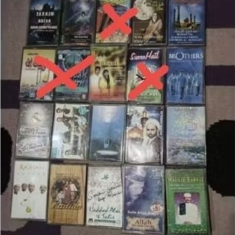 kaset tape suara hati, kaset pengajian dll