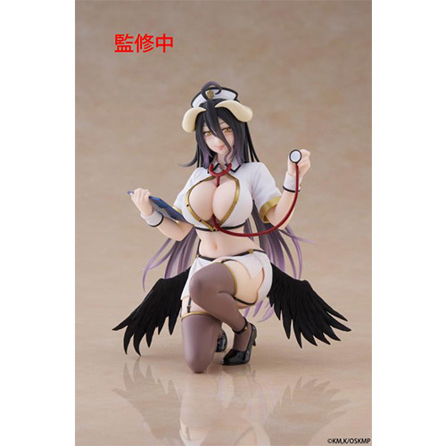 Taito Overlord Desktop Cute Figure Albedo Nurse Ver 40463