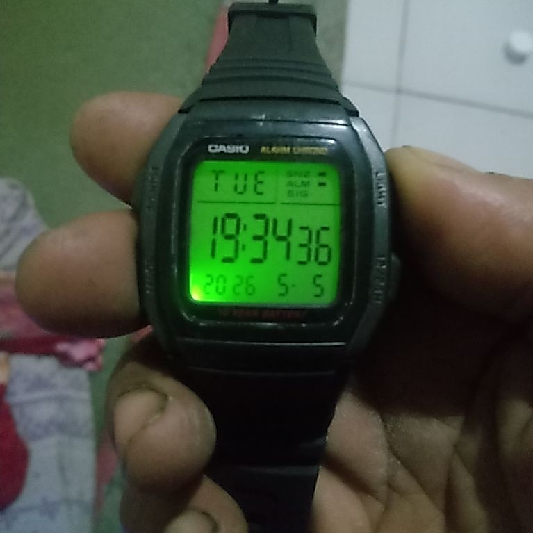 JAM TANGAN CASIO W-96H SECOND ORIGINAL
