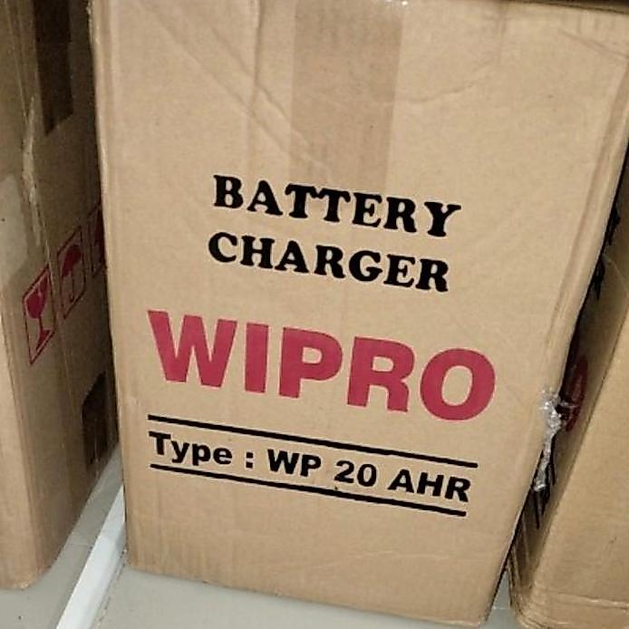 Wipro WP 20 AHR battery charger 20 AH charger aki mobil motor accu WP20AHR