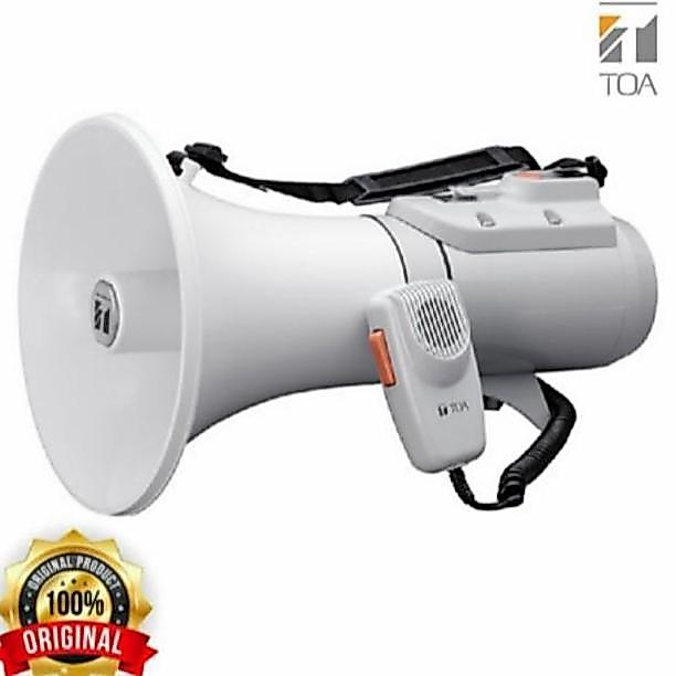 Toa Megaphone Zr 2015 S Dengan Sirene Speakers White
