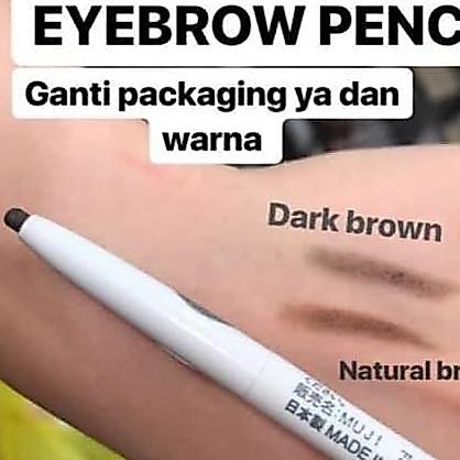 Trucco- Muji Retractable Eyebrow Pencil / Pensil Alis Muji