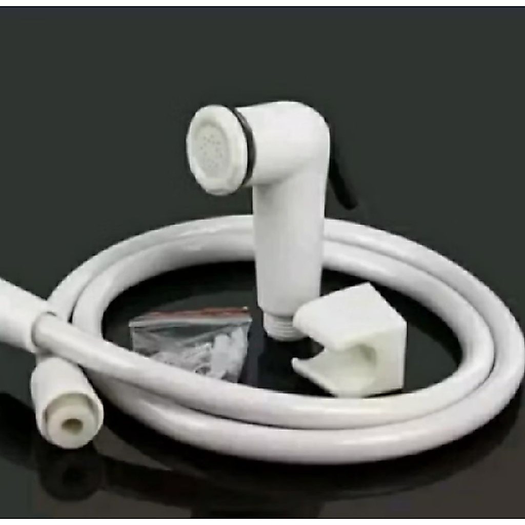 Set Jet Shower Kloset / Bidet Shower / Jet Wasser Kloset Selang Jet Shower closed