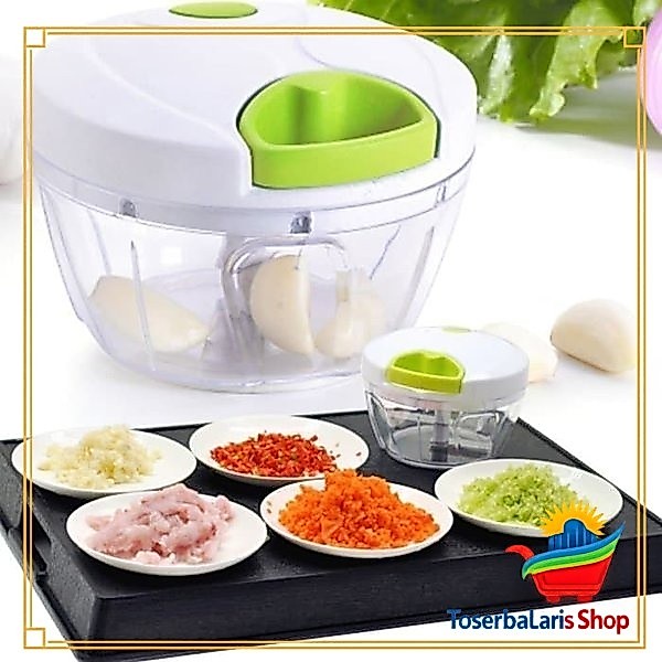 (PASTI READY) BLENDER CHOPPER MANUAL BESAR / PENGHALUS BUMBU DAPUR PRAKTIS / CHOPPER BESAR