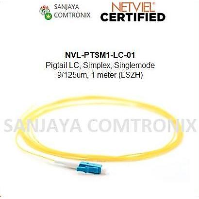 Bst Ready Netviel Nvl-Ptsm1-Lc-01 Pigtail Fo Lc Simplex Singlemode 9/125Um 1Mtr Best Seller