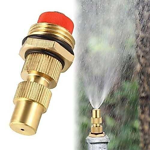 Sprinkler Kuningan Water Mist Sprinkler Sprayer Kabut Embun Irigasi Nozzle Semprotan Penyiram