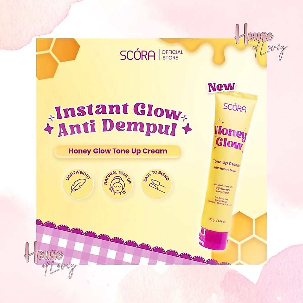 Scora Honey Glow Tone Up Crem
