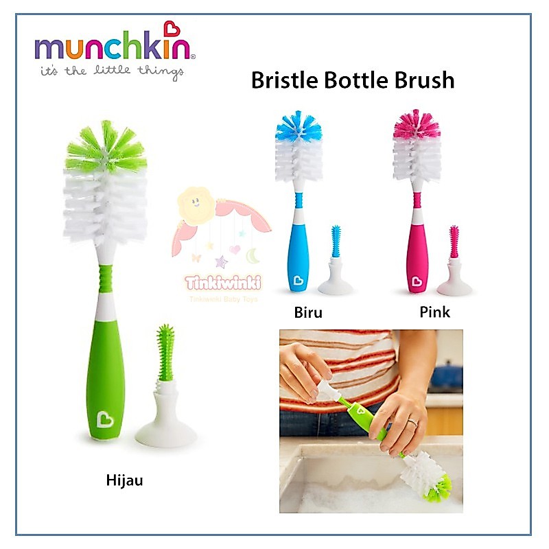 Sikat Botol Munchkin Bristle Bottle Brush