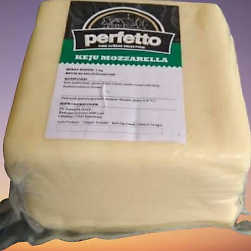 keju mozarella perfetto 1kg | cheese mozarella halal