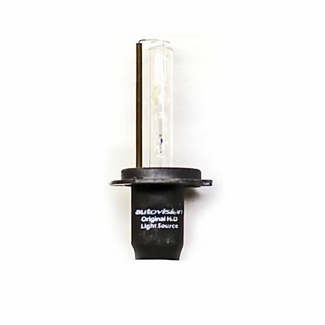 Bohlam HID H7 4300 Kelvin Autovision Tuner Classic Lampu HID H7 4300K Kuning Semu Putih