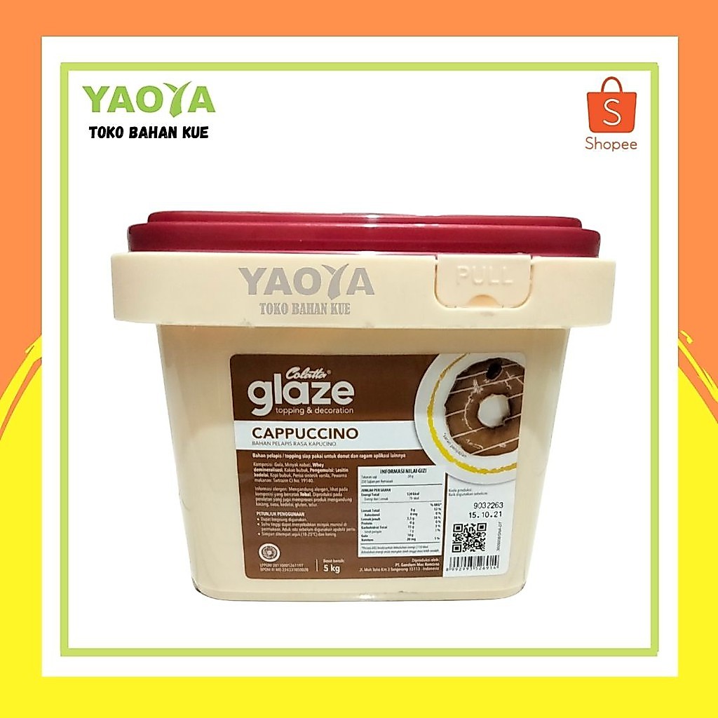 COLATTA GLAZE 5KG CAPPUCCINO