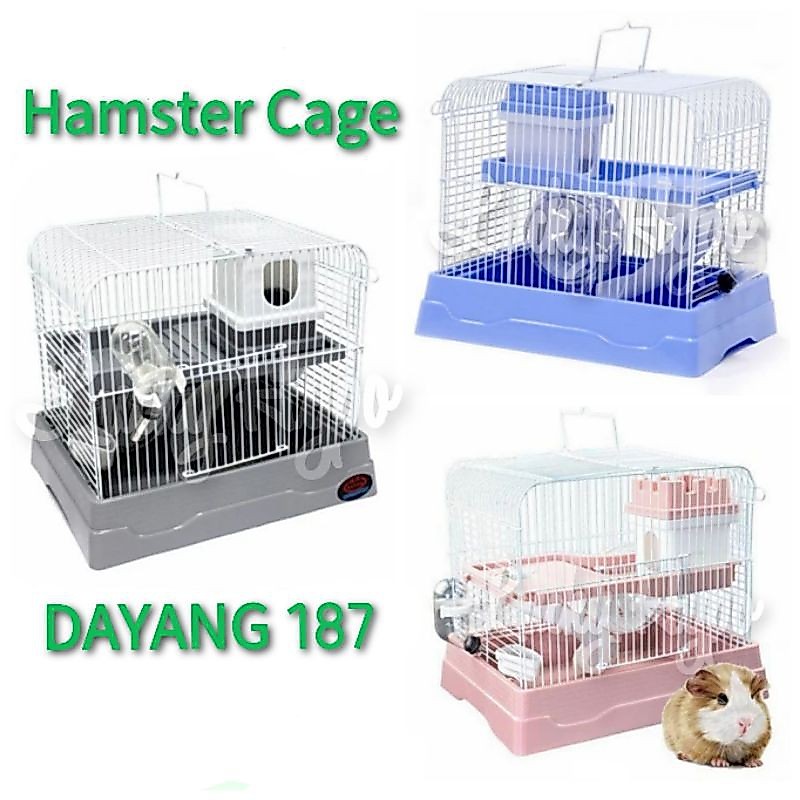 Kandang Hamster 1 set Dayang 187 - Dayang Hamster Cage Pet Cage
