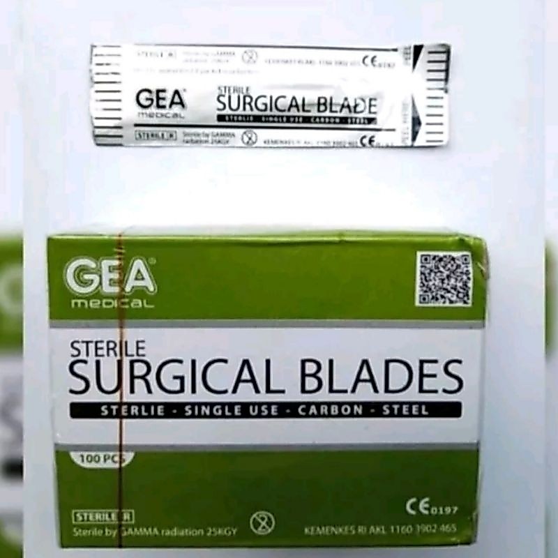 10pcs Bisturi GEA no. 10 11 12 15 20