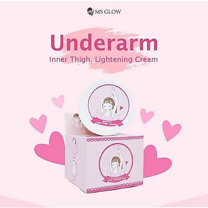 MS GLOW UNDERARM / UNDERARM MS GLOW / PEMUTIH KETIAK MS GLOW