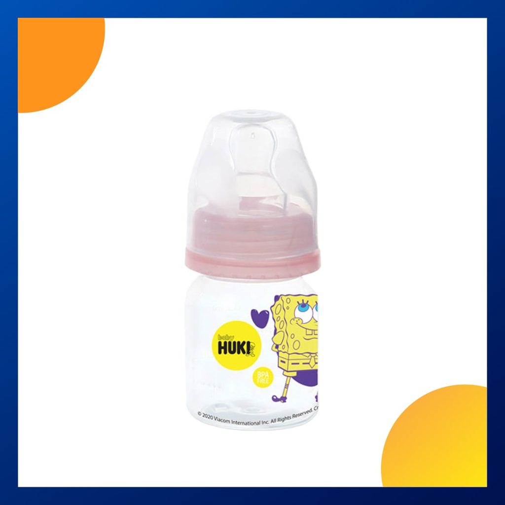Huki Ci0325 Pp Bp Shaped Bottle Pink 60 Ml
