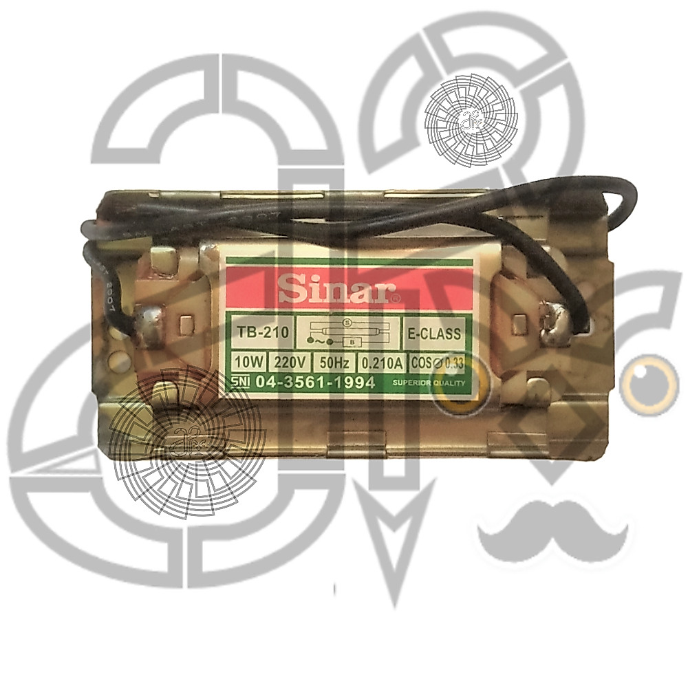 Trafo Ballast SINAR Lampu 10 watt TL NEON 10W