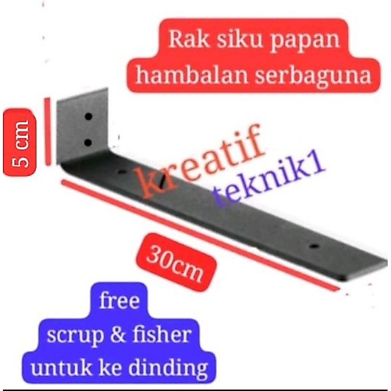 rak siku papan ambalan rak gantung tempel dinding besi siku papan ambalan rak gantung dinding rak si