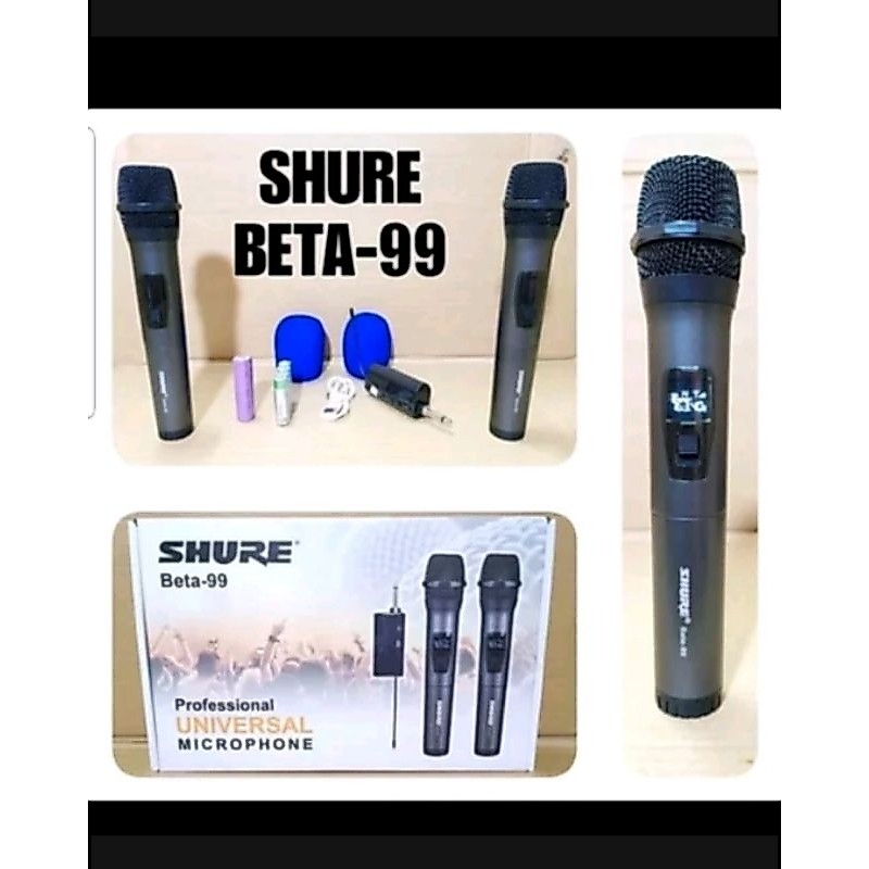 MIC WIRELESS SH BETA99 BETA 99 MICROHONE