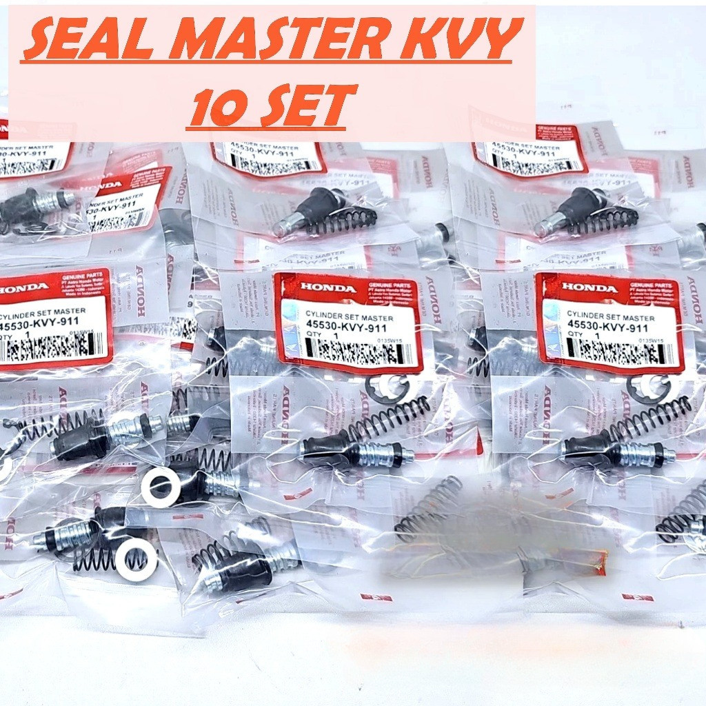 NEW PROMOM GROSIR 10 SET SEAL MASTER REM DEPAN BEAT VARIO SPACY SCOOPY /Seal Sil Master Rem Depan Be
