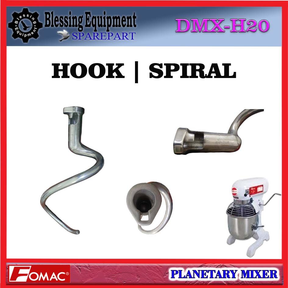 DMX-H20 Sparepart Hook Shape Beater Mixer Fomac