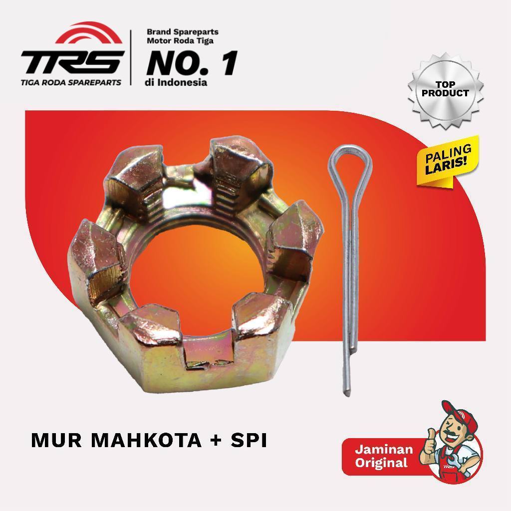 TRS Mur + Spi As Gearbox As Reduksi Viar Kaisar Tossa Nozomi Appktm Happy Roda 3 Spareparts Original
