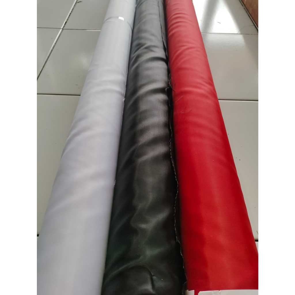 KAIN PELES / BAHAN PELES KAHATEX / PELES HABUTAI UNTUK BENDERA DEKORASI BACKDROP METERAN