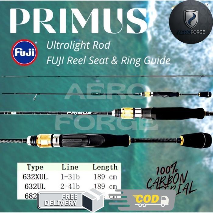 Joran Pancing UL Ultralight Orca Primus 632 682 1-3LB 4-6LB FUJI Lure Reel - 682 UL