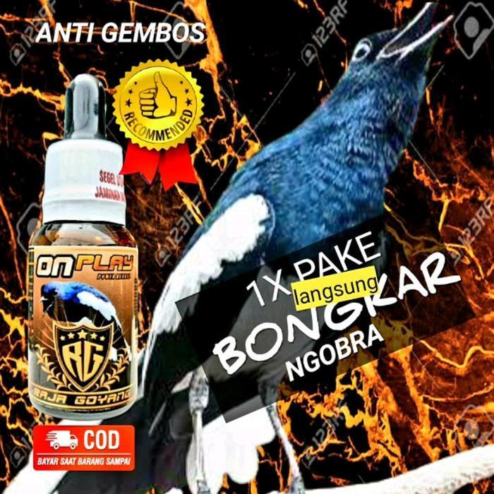NEW ONPLAY RG,Vitamin kacer,Kacer cepat ngobra,Vitamin kacer cepat bongkar isian,Vitamin herbal kace