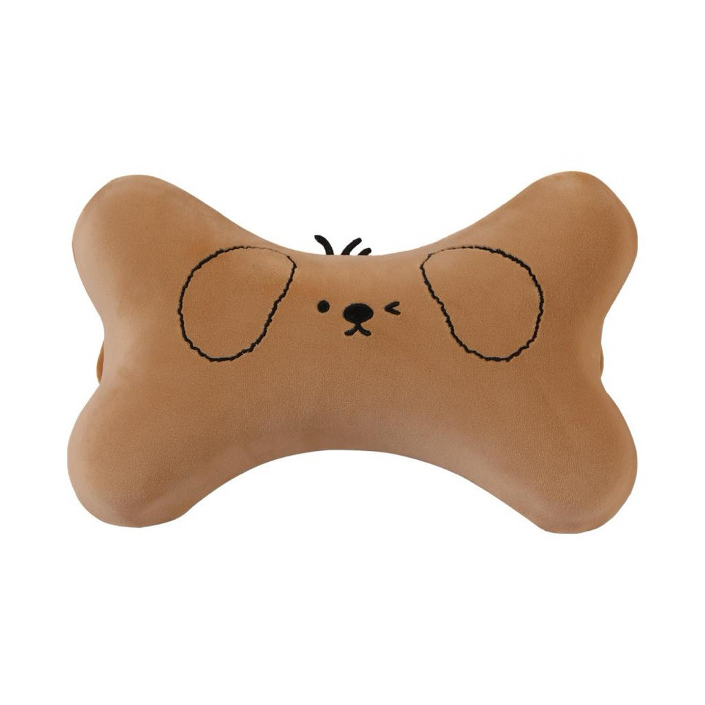 COD Bantal Leher MINISO Bantal Tulang Miniso Neck Pillow TUTOGOU Bantal Mobil Miniso Bentuk Tulang