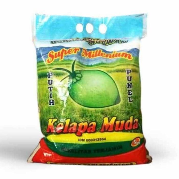 Beras Kelapa Muda 25 kg Hemat ONGKIR (Khusus GRAB/GOSEND)