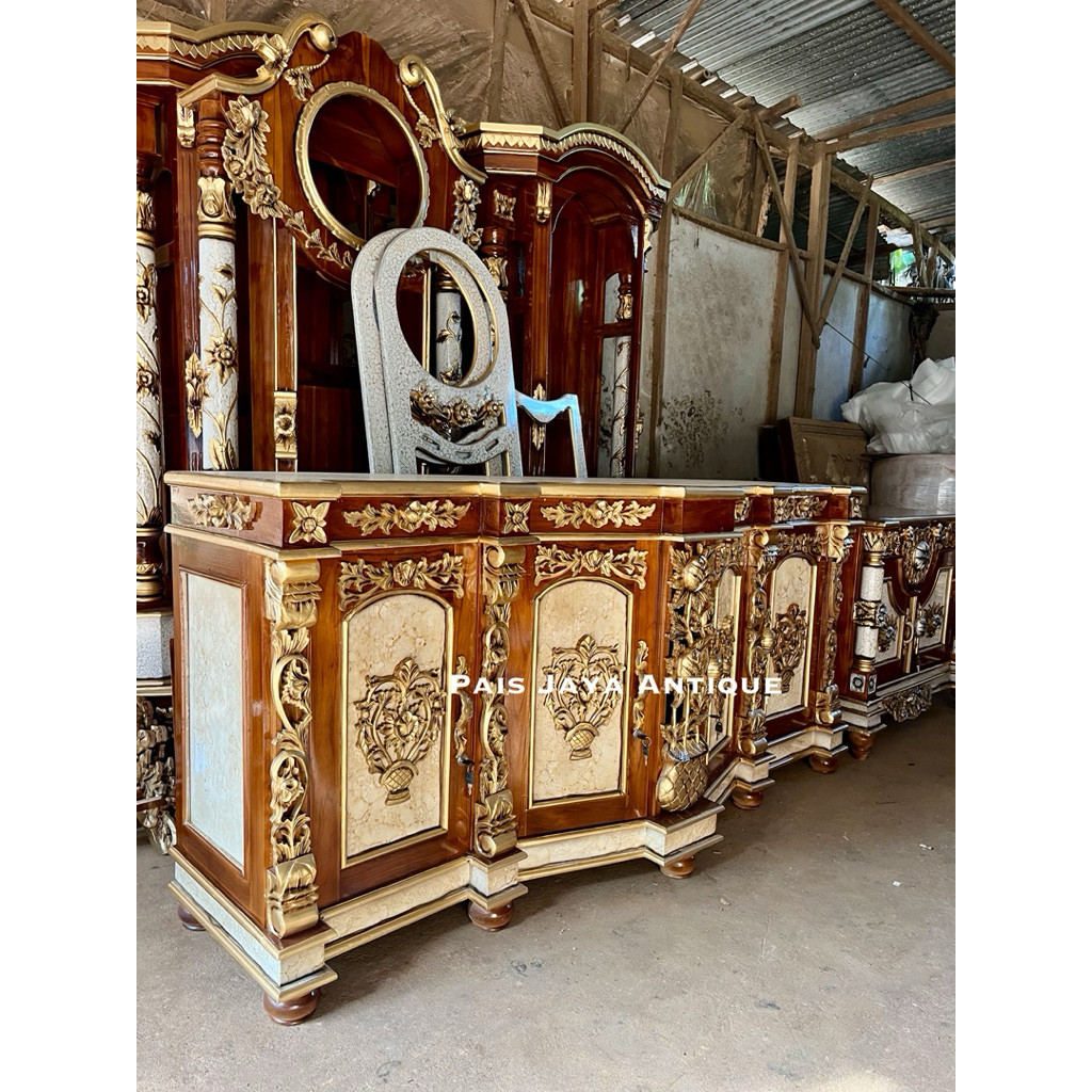 Bufet Shima Jati/Bufet Minimalis Terlaris Dan Mewah